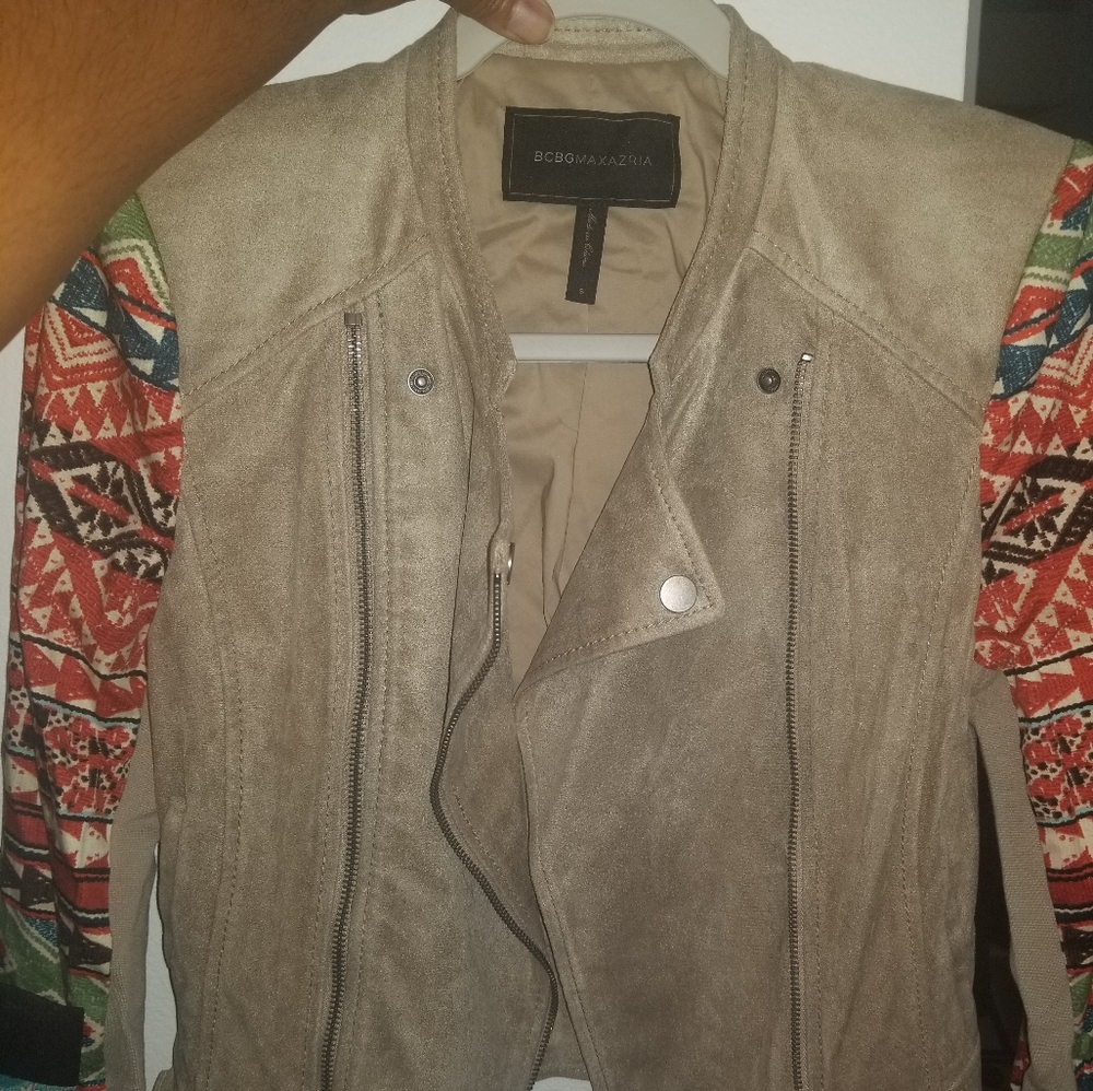BCBG MaxAzria Suede Jacket